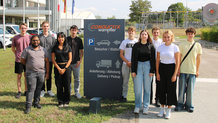 New apprentices and students in 2024 at the Conductix-Wampler site in Weil am Rhein